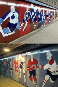 Hockey Murals 1985